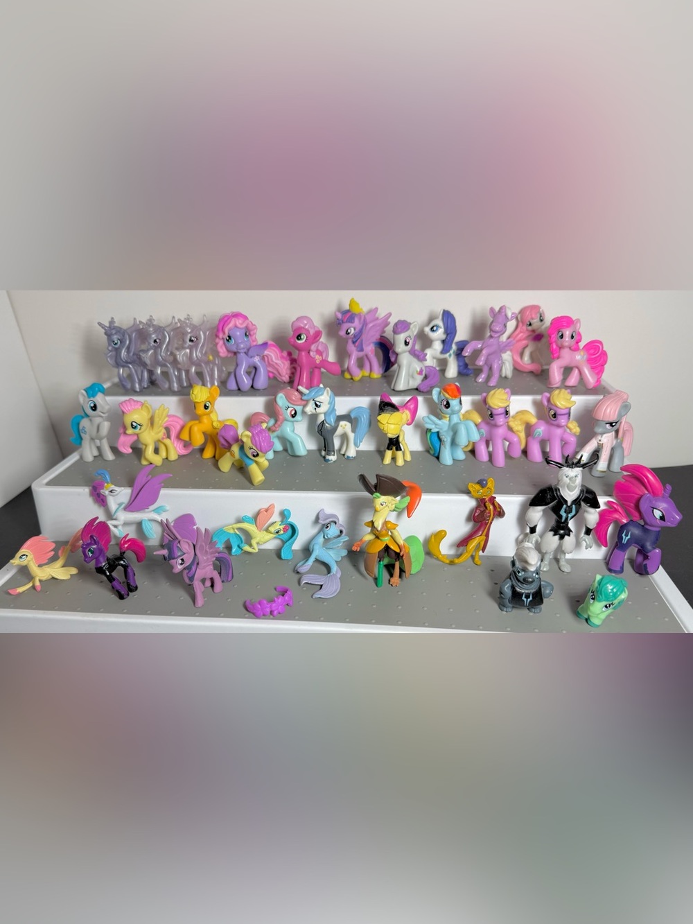 My Little Pony MLP G4 Blind Bag Mini Figures Lot of 34 w/ Movie Characters - Picture 6 of 6